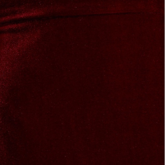 Anthropologie Jenny Yoo Issa Off Shoulder Column Velvet Gown, Dark Berry, 16 - Picture 7 of 9